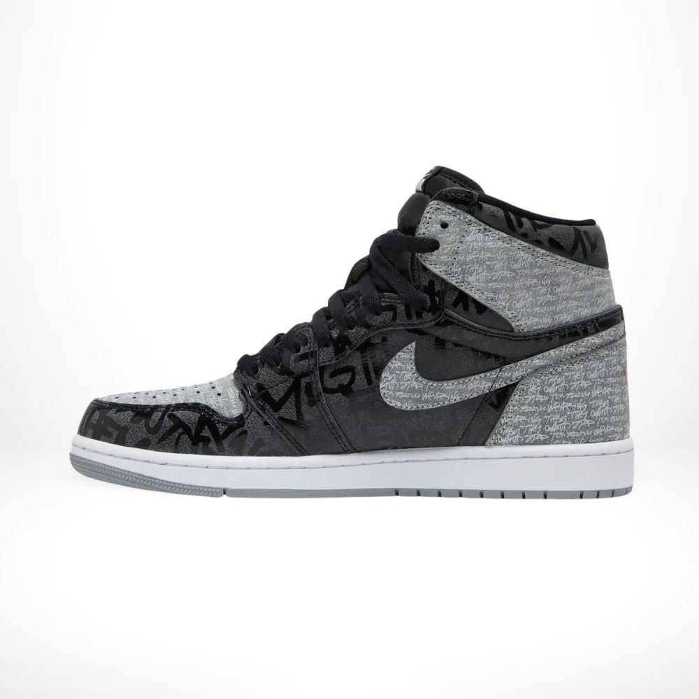 Side profile of Air Jordan 1