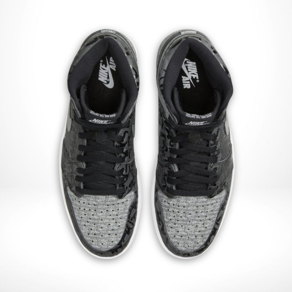 Top view of Air Jordan 1