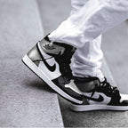 Real lifestyle image of Air Jordan 1
