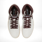 Top-down view of the Air Jordan 1