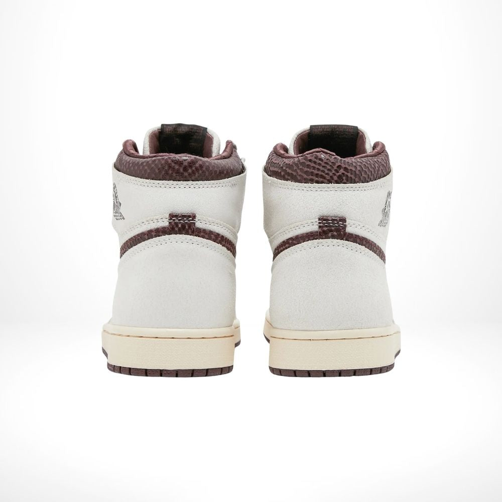 Rear view of the Air Jordan 1