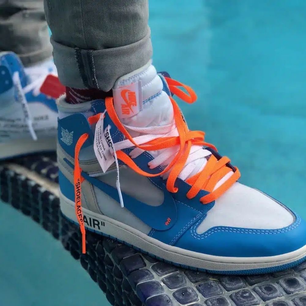 Real lifestyle image of Air Jordan 1