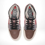 Top-down view of the Air Jordan 1