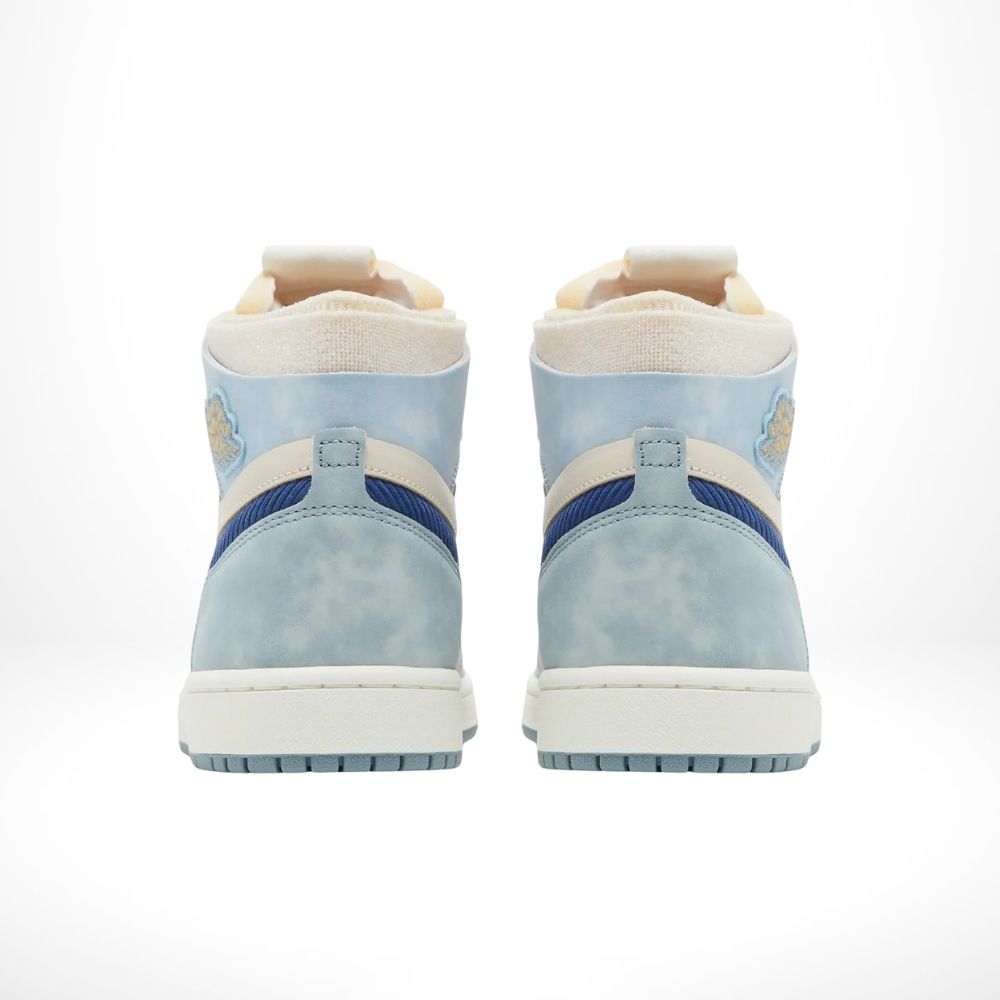 Rear view of the Air Jordan 1