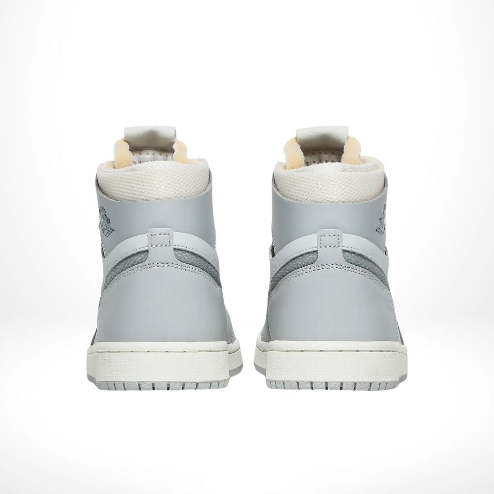 Rear view of the Air Jordan 1