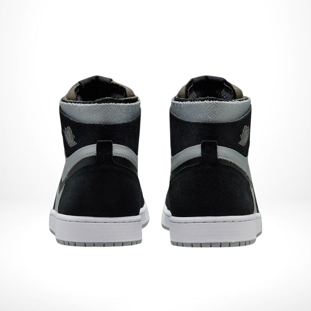 Rear view of the Air Jordan 1