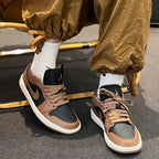 Real lifestyle image of Air Jordan 1