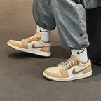 On-foot of the Air Jordan 1