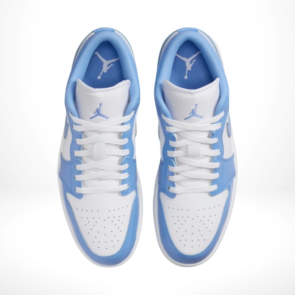 Top-down view of the Air Jordan 1