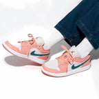 On-foot of the Air Jordan 1