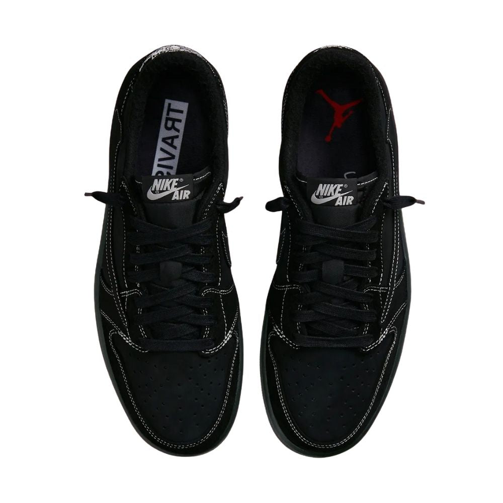 Top-down view of the Air Jordan 1