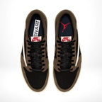 Top-down view of the Air Jordan 1