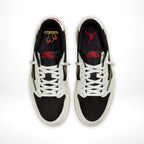 Top-down view of the Air Jordan 1