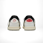 Rear view of the Air Jordan 1