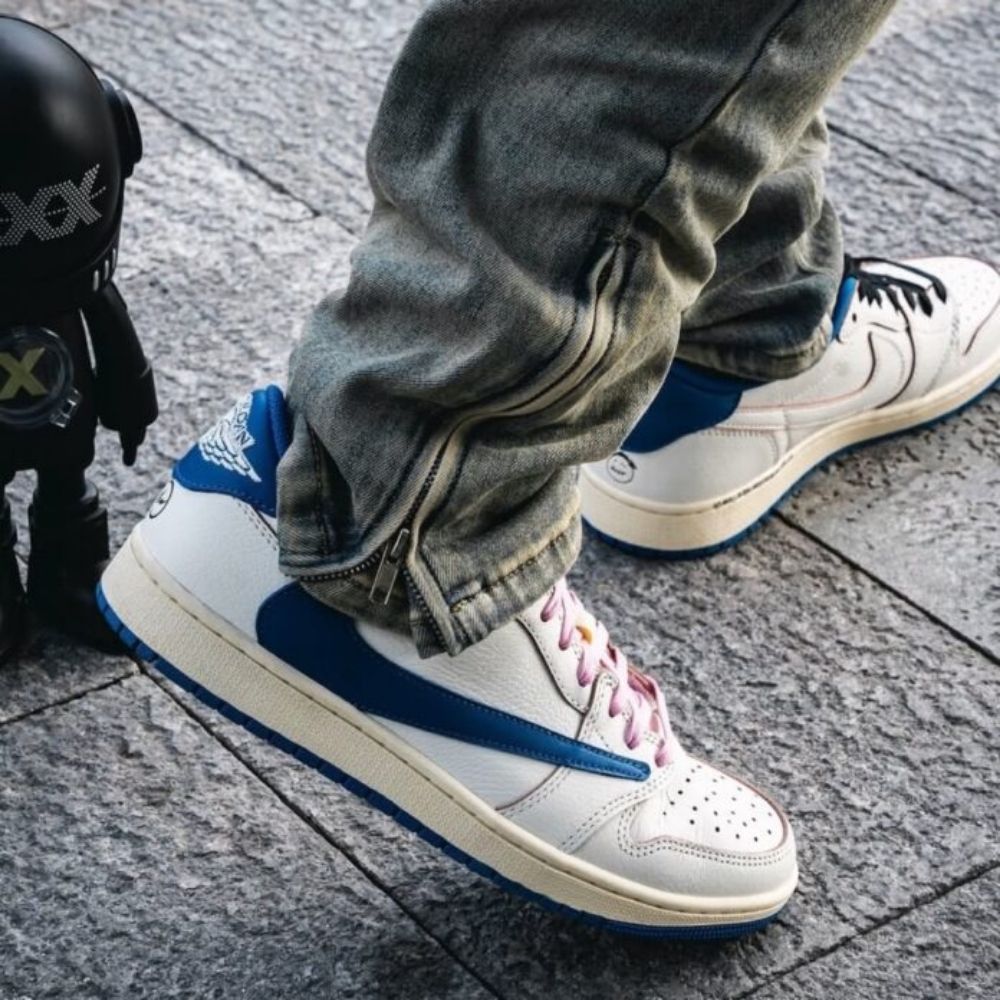 On feet