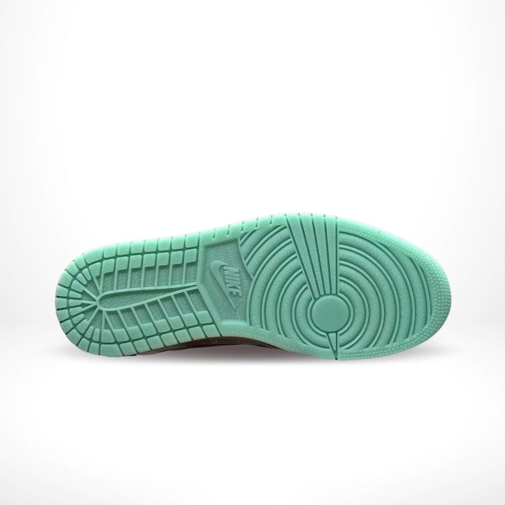 Bottom view of the Air Jordan 1