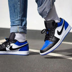 On-foot of the Air Jordan 1