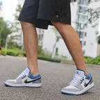 Real lifestyle image of Air Jordan 1