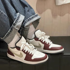 Real lifestyle image of Air Jordan 1