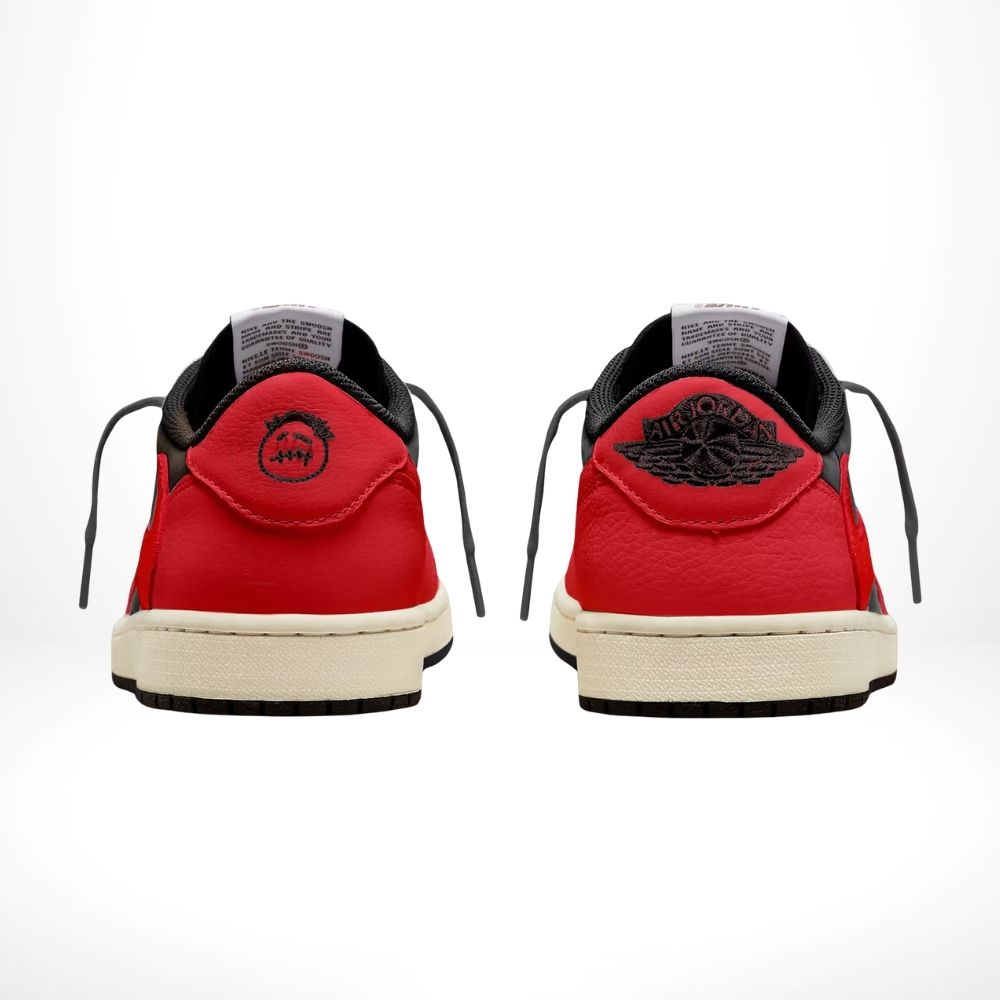 Rear view of the Air Jordan 1