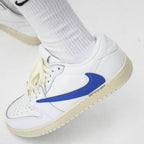 On-foot of the Air Jordan 1