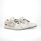 Air Jordan 1 Low X Travis Scott x Supreme Sail Grey