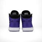 Rear view of the Air Jordan 1