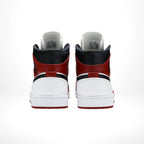 Rear view of the Air Jordan 1