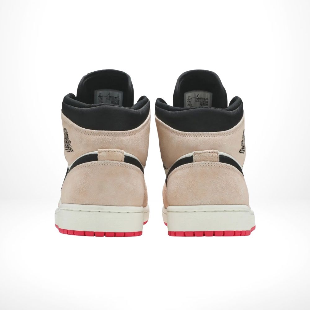 Rear view of the Air Jordan 1