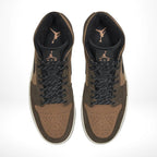 Top-down view of the Air Jordan 1