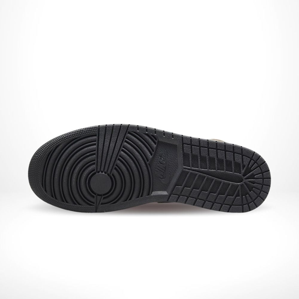 Bottom view of the Air Jordan 1