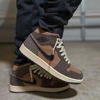 On-foot of the Air Jordan 1