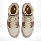 Top-down view of the Air Jordan 1