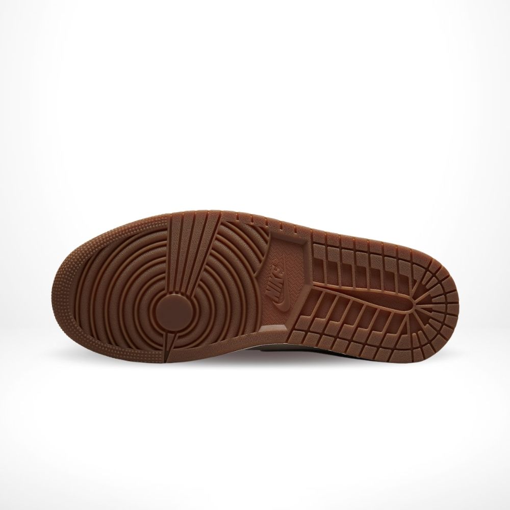 Bottom view of the Air Jordan 1