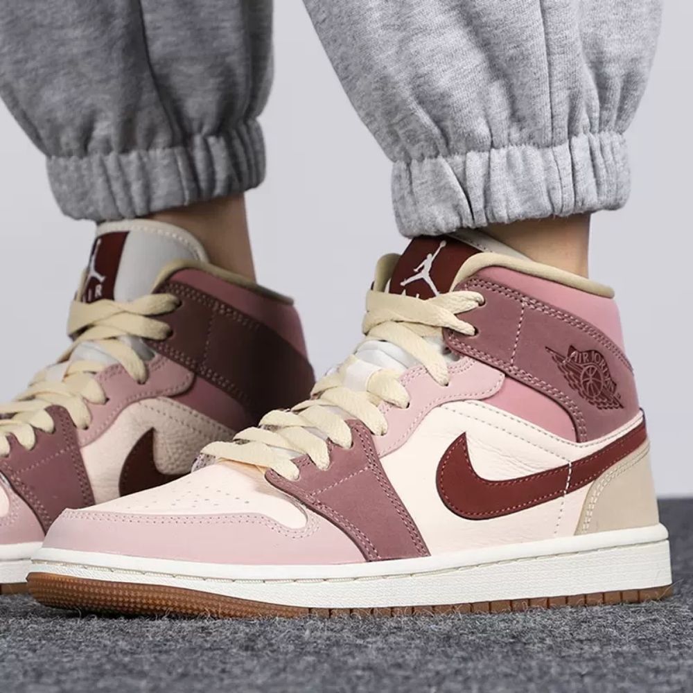 On-foot of the Air Jordan 1