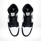 Top-down view of the Air Jordan 1