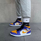 On-foot of the Air Jordan 1