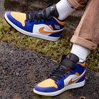 On-foot of the Air Jordan 1