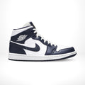 Side view of the Air Jordan 1