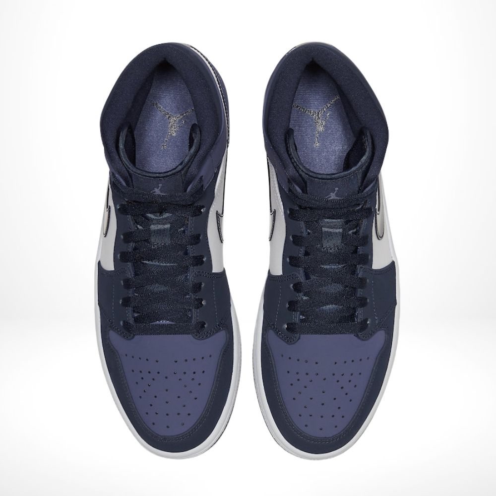 Top-down view of the Air Jordan 1