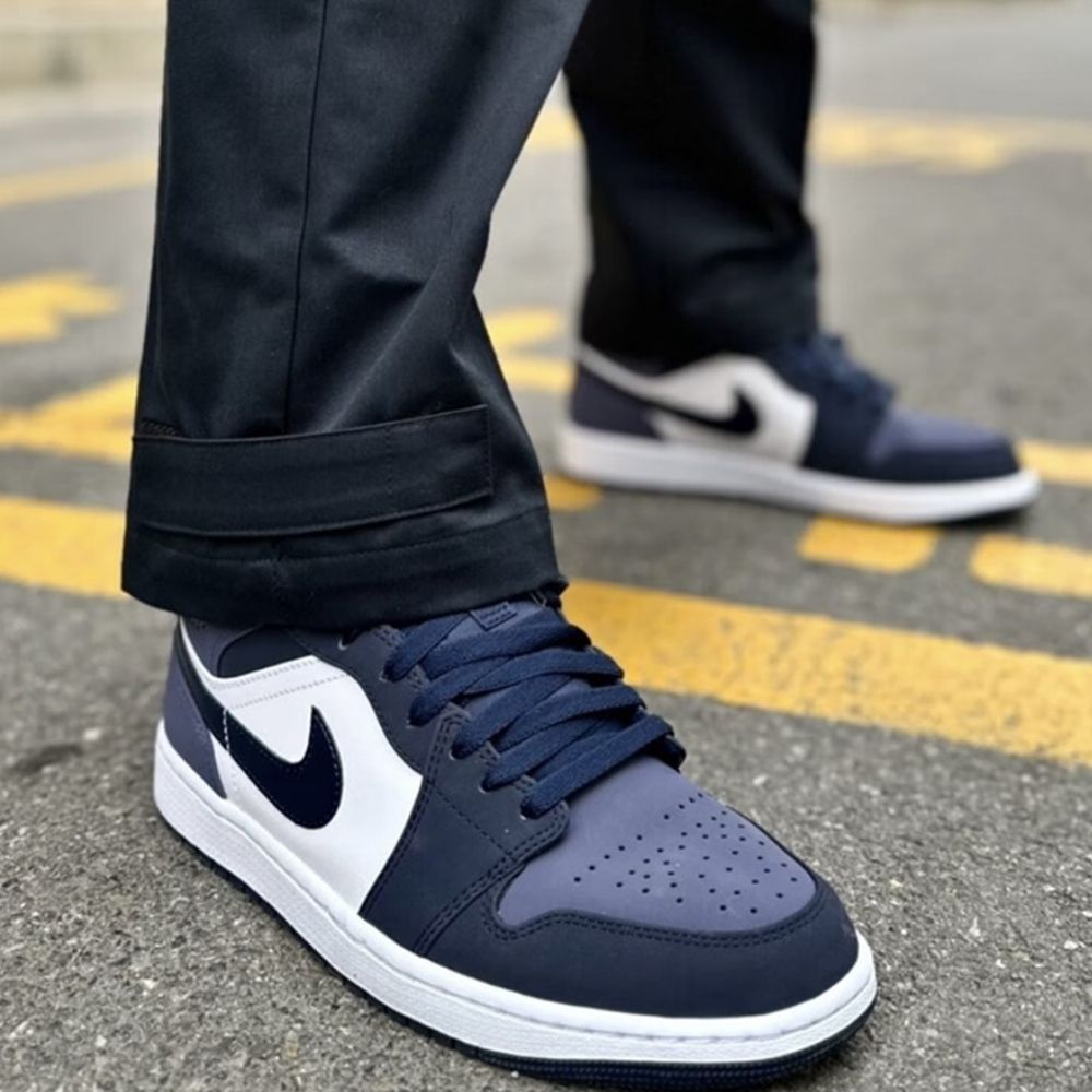 On-foot of the Air Jordan 1