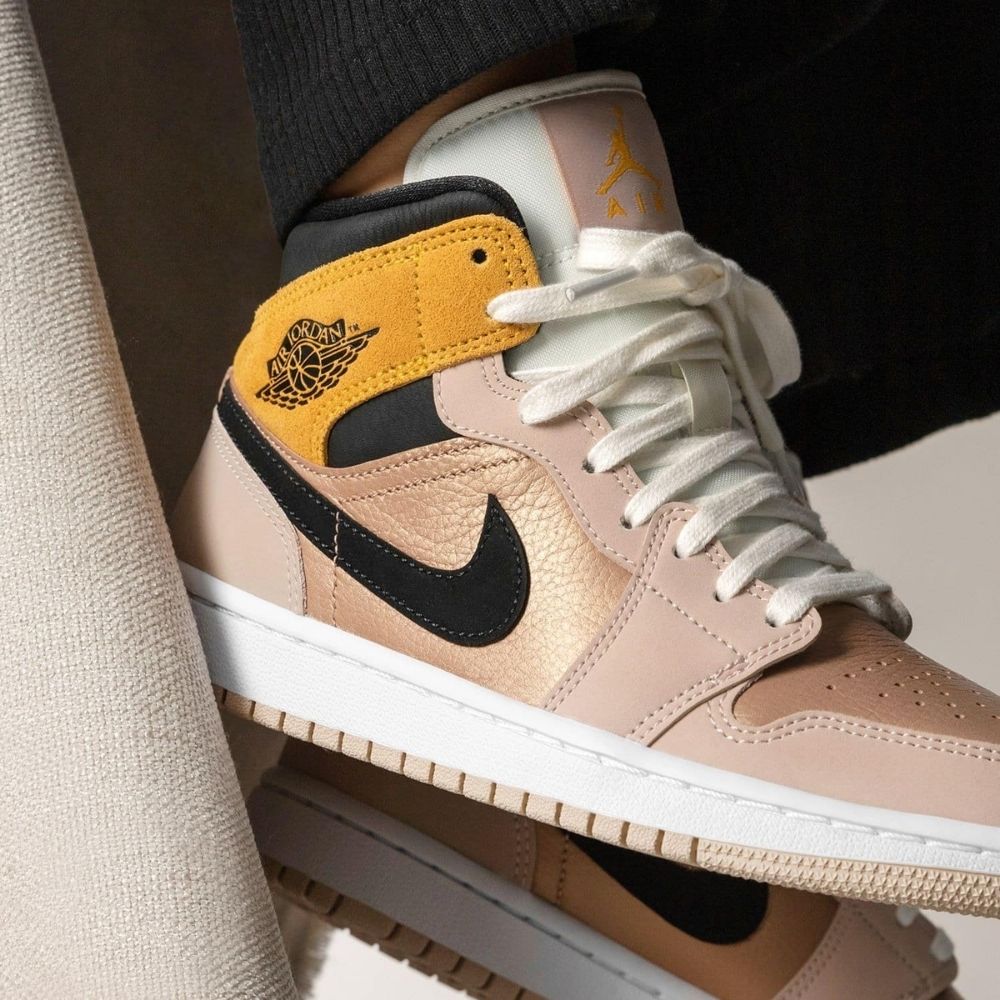 On-foot of the Air Jordan 1