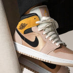 On-foot of the Air Jordan 1