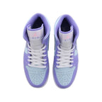 Top-down view of the Air Jordan 1