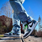 Real lifestyle image of Air Jordan 1