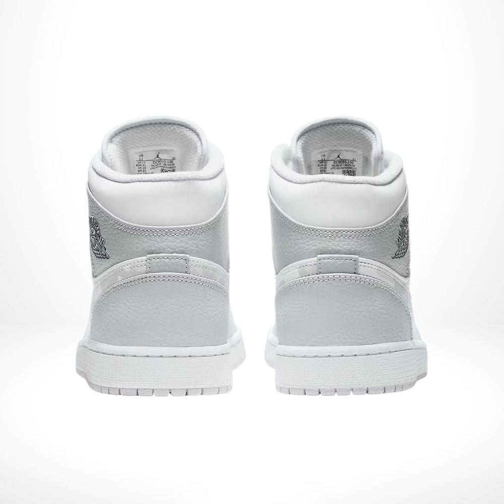 Rear view of the Air Jordan 1