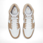 Top-down view of the Air Jordan 1