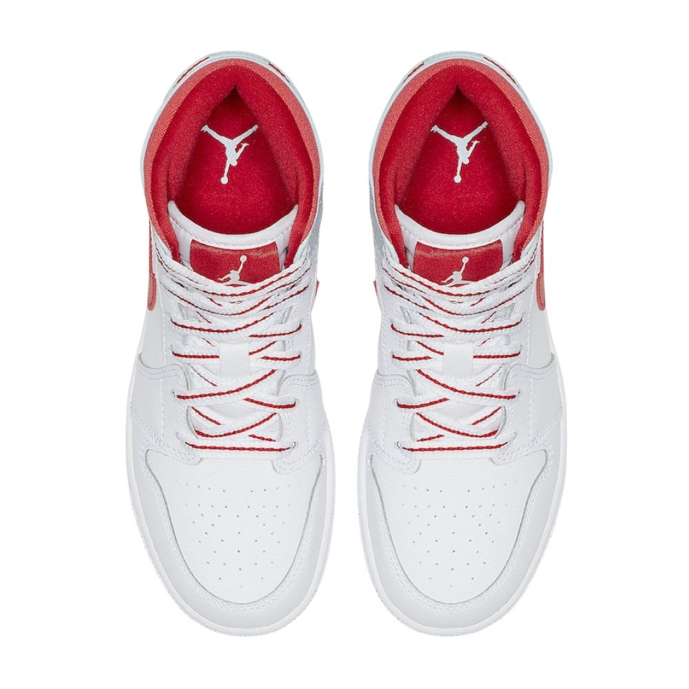 Top-down view of the Air Jordan 1