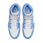 Top-down view of the Air Jordan 1