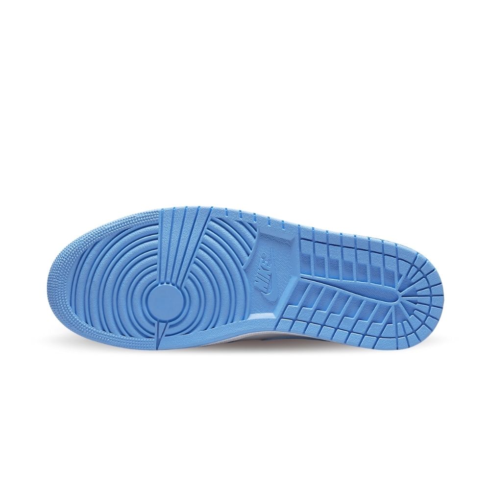 Bottom view of the Air Jordan 1